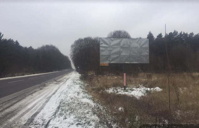 Щит 6x3, а/д М10 Краківець Львів 26+150 км праворуч Вїзд в смт.Івано-Франкове з м.Новояворівськ Щит 6x3, а/д М10 Краківець Львів 26+150 км праворуч Вїзд в смт.Івано-Франкове з м.Новояворівськ