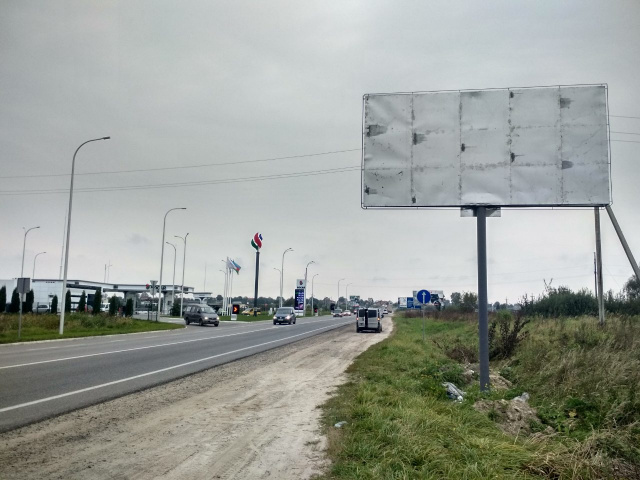 Щит 6x3,  а/д Західний Обхід м.Львова 0+300 Ліворуч смт.Рясне Руське, навпроти АЗС Сокар