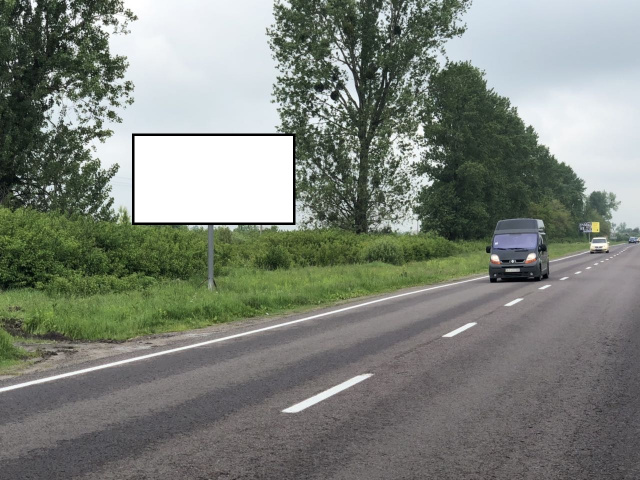 Щит 6x3, а/д М09 Тернопіль-львів-Рава-Руська 157+230 ліворуч Жовківський р-н вїзд у м.Жовква Щит 6x3, а/д М09 Тернопіль-львів-Рава-Руська 157+230 ліворуч Жовківський р-н вїзд у м.Жовква